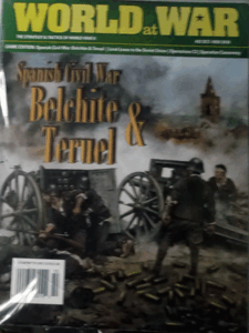 DG/WORLD AT WAR NO.62 SPANISH CIVIL WAR BELCHITE & TERUEL/駒未切断/日本語訳無し