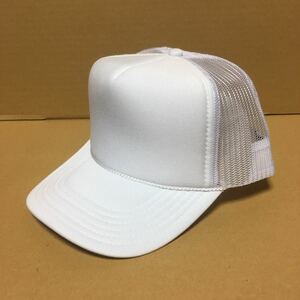 OTTO メッシュキャップ ホワイト 白 WHITE シロ オットー CAP アメカジ 帽子 ミリタリー USA アメリカ 野球帽 無地@