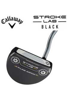 新品未使用国内正規 ODYSSEY STROKE LAB BLACK SERIES R-LINE ARROW オデッセイ パター 33インチ