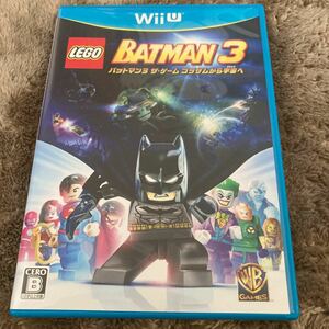 【Wii U】 LEGO バットマン3 ザ・ゲーム ゴッサムから宇宙へ　美品