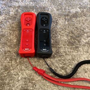 Wii WiiU用 リモコンプラス セット レッド ブラック