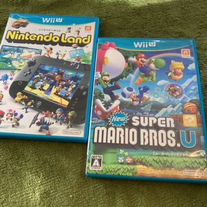 New スーパーマリオブラザーズ・UとNintendo Land 二本セット
