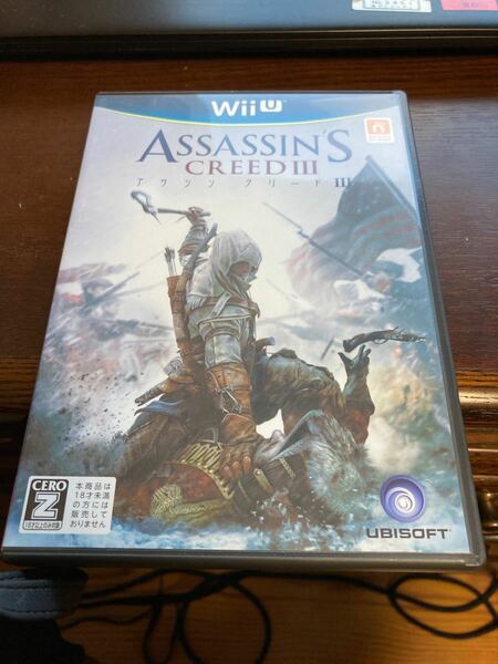 【Wii U】 アサシン クリード III （ASSASSIN’S CREED III）　美品