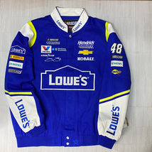 USA最強モータースポーツ 【XL】 NASCAR ナスカー JHデザイン Lowe's ロウズ レーシングジャケット ジミージョンソン シボレー USA正規品_画像1