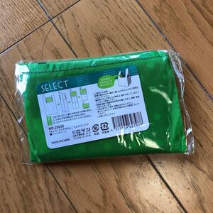 エコバック緑色とミッキ-エコバック小さめの2つ