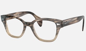 新品!レイバン メガネ RX0880-8107-49 ダークブラウンハバナ フレーム ケース付 RayBan(RB0880) 正規品 伊達眼鏡・老眼鏡・サングラス等に