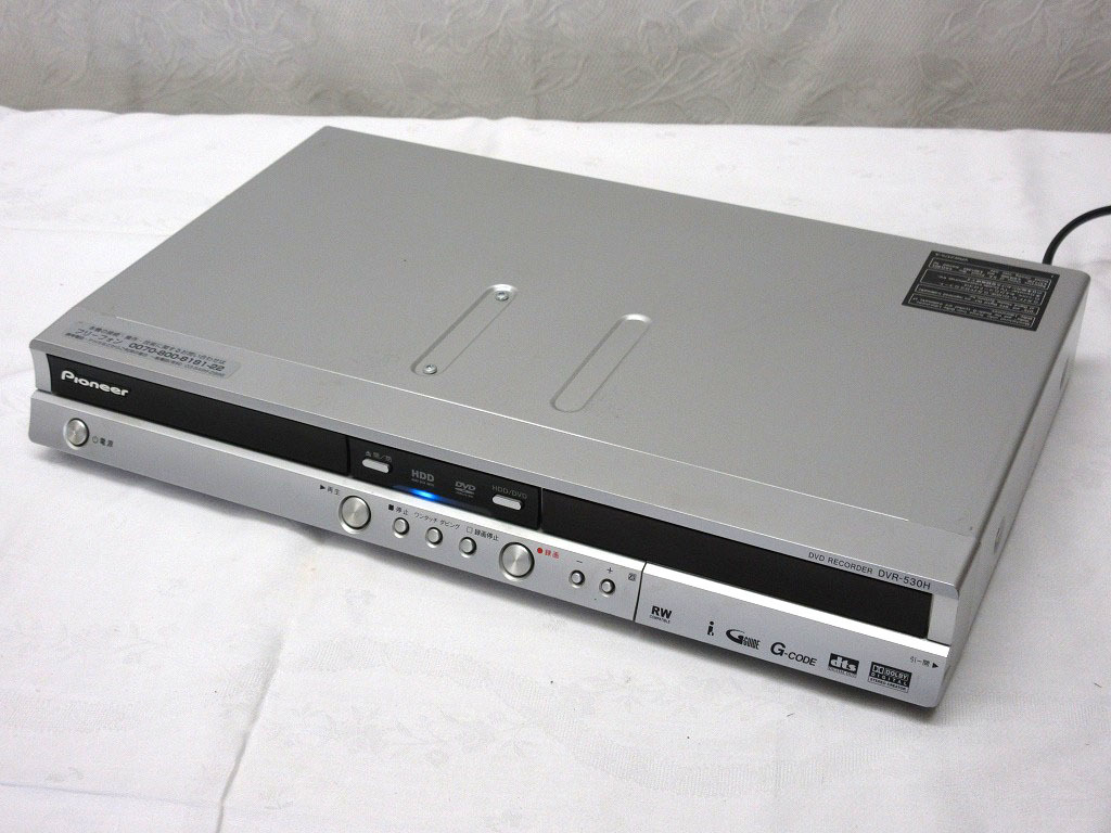 pioneer hdd dvdレコーダーDVR-530H Suuryou ha Ta - DVDレコーダー 