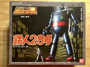  Chogokin душа GX-24 Tetsujin 28 номер ( stock товар ) повреждение . лента . порванный ... поэтому проверка вскрыть 