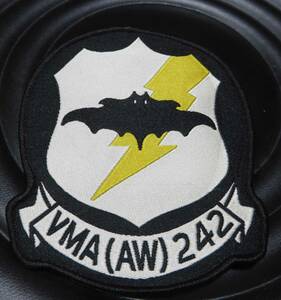 蝙蝠DX◆新品VMA (AW)-242アメリカ　コウモリ刺繍ワッペン　■ミリタリー　サバゲー