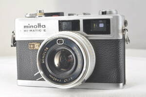 ★ジャンク★MINOLTA HI MATIC E#7721