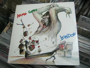 LONDON ロンドン / ANIMAL GAMES U.K.LP JOHN MOSS SEX PISTOLS CLASH DAMNED BUZZCOCKS EATER X-RAY SPEX SHAM 69 RICH KIDS CHELSEA 