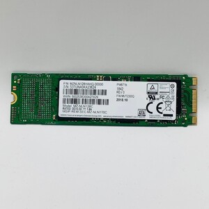 ★動作良好品・送料無料★SAMSUNG★MZNLN128HAHQ-00000★M.2 SATA 2280 SSD 128GB 6Gb/s★使用 1826時間 ★電源投入361回 ★⑥