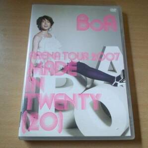 DVD「BoA ARENA TOUR 2007 MADE IN TWENTY (20)」ライブ2枚組●