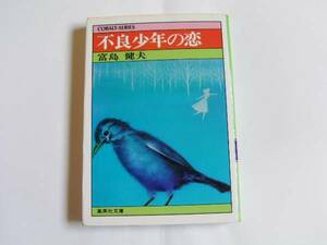 集英社文庫・コバルト文庫 「不良少年の恋」　富島健夫