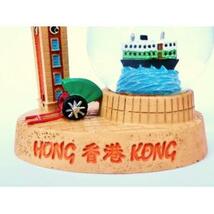 【条件付送料無料】☆新品☆【Hongkong】香港の街並み スノードーム①_画像3