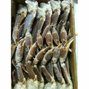 ロシア産　生ズワイガニ蟹3Ｌ５㎏（㎏7200円）約16肩　冷凍