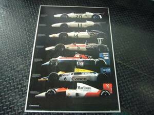  Honda F-1hi -stroke Lee poster panel 