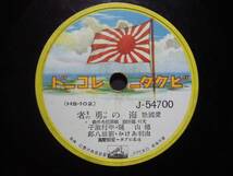 ■SP盤レコード■ハ655(A)　愛国歌　藤原義江　太平洋行進曲　徳山璉　海の勇者　歌詞カード付_画像2