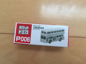 新品 ポケットトミカ トミカ ロンドンバス P006 ミニカー