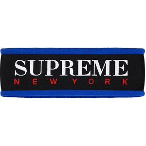  rare * new goods genuine article [BLUE]*Fleece Headband fleece head band regular shop buy rare model spot item limitation name goods Supreme 2016AW