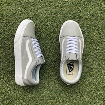 美品23.5 US企画！VANS OLDSKOOL LEATHER ヴァンズ オールドスクール レザー G324_画像3