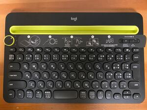 ★送料込・美品★ ロジクール Bluetooth ワイヤレスキーボード マルチデバイス Logicool