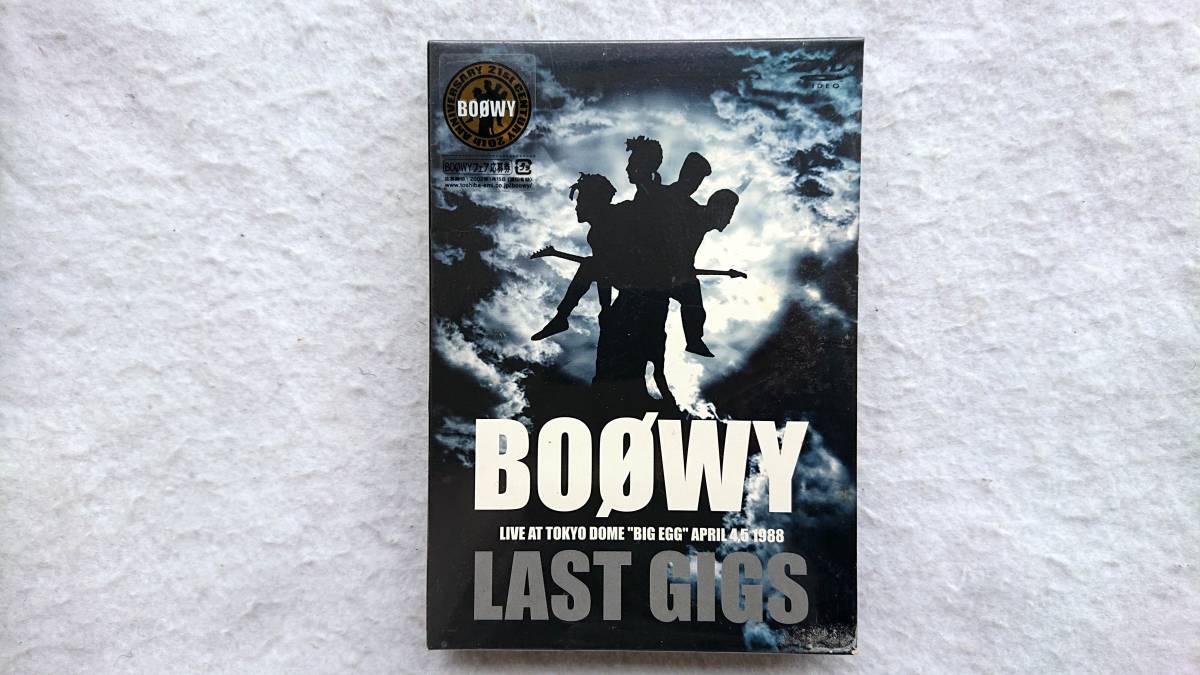 2023年最新】Yahoo!オークション -boowy last gigs dvdの中古品・新品