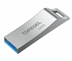 USBメモリ128GB USB3.0フラッシュドライブ 小型 防水 防塵 耐衝撃