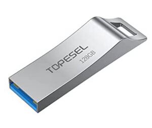 USBメモリ128GB USB3.0フラッシュドライブ 小型 防水 防塵 耐衝撃