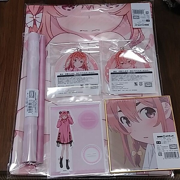 最終値下げ 桜沢墨6点セット DMMスクラッチ 体育座り BIG布ポスター B賞
