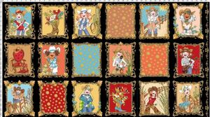 ロラライハリス生地 Whoa Girl! Fabric Panel