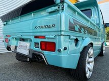 AEROOVER/ケーファクトリー【（K-TRIDER）K-TRIDERエアロ専用オーバーフェンダー　リア用】ハイゼットトラックS500P　標準　ジャンボ_画像2