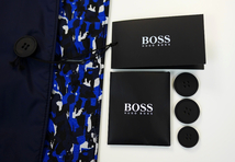 新品 98,000円 HUGO BOSS コート ジャケットLサイズ48ネイビー濃紺ブルーXLレインコート オーバーコート チェスターコート スーツ ビジネス_画像6