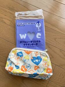 未使用 WC ダブルシー オリジナル クマタンポーチ NYLON JAPAN 7月号 特別付録 クマたん WEB限定版 ポーチ 若槻千夏