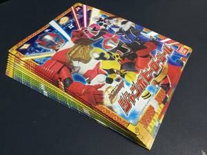  new goods * beautiful goods * Bandai jumbo Carddas * hand reverse side . Squadron person Ninja - jumbo hero seal [ all 4 kind ×3]