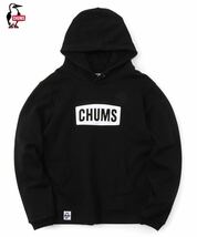 CHUMS Logo Pullover Parka Jet Black／XXL