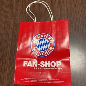 FC BAYERN MUNCHEN バイエルン ミュンヘン 紙 袋 ショップ ショッパー サッカー ドイツ ブンデスリーガ アリアンツアリーナ ファン 公式