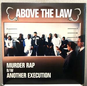 レア 人気 1990 Above The Law / Murder Rap b/w Another Execution Dr Dre Eazy-E Ruthless CBS Epic Gangsta ウェッサイ 絶版