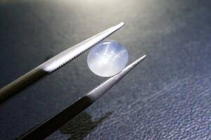 [ limitation special prompt decision price!]30 year front. unused stock![ transparency equipped. fine quality loose ] Myanma production! not yet processing [ natural Star sapphire ] loose 1.67ct