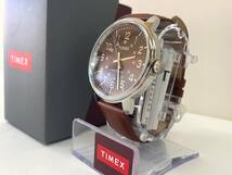 TIMEX タイメックス メンズコア 黒文字盤 クォーツ メンズ 腕時計 TW 2R85700 稼働_画像2