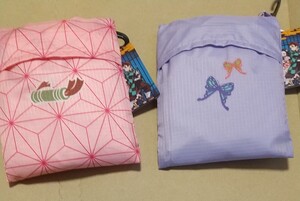 新品未使用 鬼滅の刃 トート バッグ ユニクロ ねずこ カナヲ しのぶ
