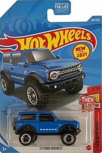 Hot Wheels ホットウィール Ford フォード ブロンコ　ミニカー