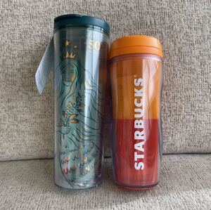 スタバ タンブラー アニバーサリー サイレン ボトルバイカラー スターバックス STARBUCKS ステンレスボトル