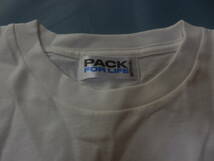 新品 タグ付属 OUTDOOR アウトドアプロダクツ PACK FOR LIFE 前後 プリント オーバーサイズ Tシャツ 白 ユニセックス可 正規品_画像6