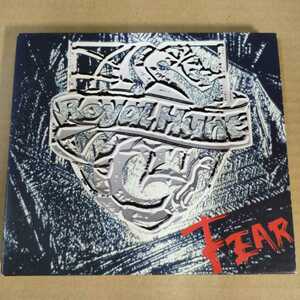 中古CD ROYAL HUNT / ロイヤル・ハント『Fear』国内盤/帯無し/紙ケース PCCY-01417【1071】