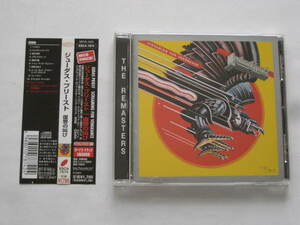 【★★★帯付き廃盤★★★】JUDAS PRIEST⑧+未発表曲(80sUK正統派)銀色枠ジャケ仕様、HALFORD・FIGHTのハイトーン・ボーカル、リマスター盤