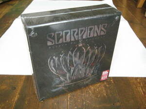 【★日本未発売★80s正統派★】SCORPIONS-50th限定豪華ボックス⑲サイン入りカード、Tシャツ、ストラップ付パス、3CD、7 vinyl、USB