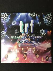 ★LD・邦楽★trf BRAND NEW TOMORROW in TOKYO DOME -presentation for 1996-★再生未確認★LD-34★