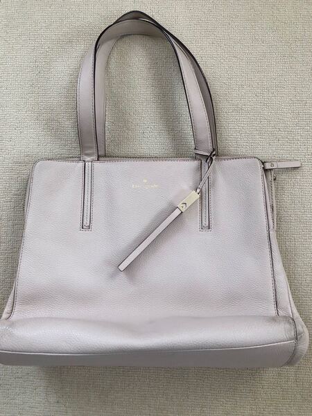 kate spade レザートートバッグ