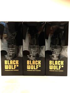 ブラックウルフ プレミアム スカルプ エッセンス 頭皮用 50mL 3個